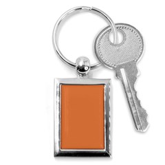 Amber Glow Orange Key Chain (rectangle) by FabChoice