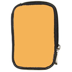 Bees Wax Orange Compact Camera Leather Case by FabChoice