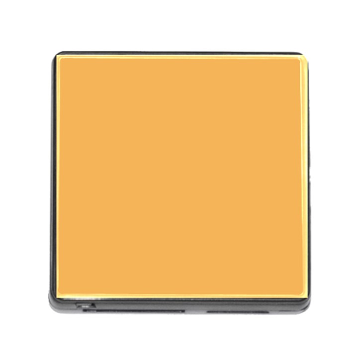 Bees Wax Orange Memory Card Reader (Square 5 Slot)