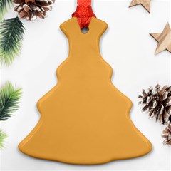 Bees Wax Orange Ornament (christmas Tree)  by FabChoice