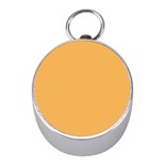 Bees Wax Orange Mini Silver Compasses Front