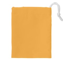 Bees Wax Orange Drawstring Pouch (4xl) by FabChoice