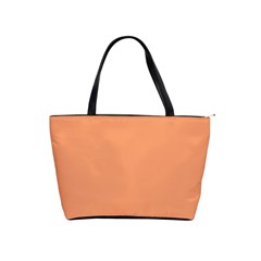 Cantaloupe Orange Classic Shoulder Handbag by FabChoice