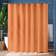 Cantaloupe Orange Shower Curtain 60  X 72  (medium)  by FabChoice