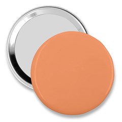 Cantaloupe Orange 3  Handbag Mirrors by FabChoice