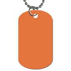 Coral Rose Dog Tag (one Side) by FabChoice