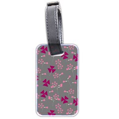 Oxalis, Clover Luggage Tag (two Sides) by UniqueThings