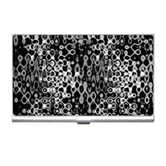 Black And White Modern Abstract Design Business Card Holder