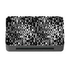 Black And White Modern Abstract Design Memory Card Reader with CF