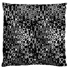 Black And White Modern Abstract Design Standard Flano Cushion Case (One Side)