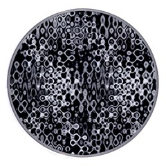 Black And White Modern Abstract Design Wireless Charger