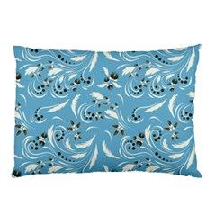 Folk flowers art pattern Floral abstract surface design  Seamless pattern Pillow Case