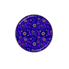 Folk Flowers Art Pattern Floral Abstract Surface Design  Seamless Pattern Hat Clip Ball Marker by Eskimos