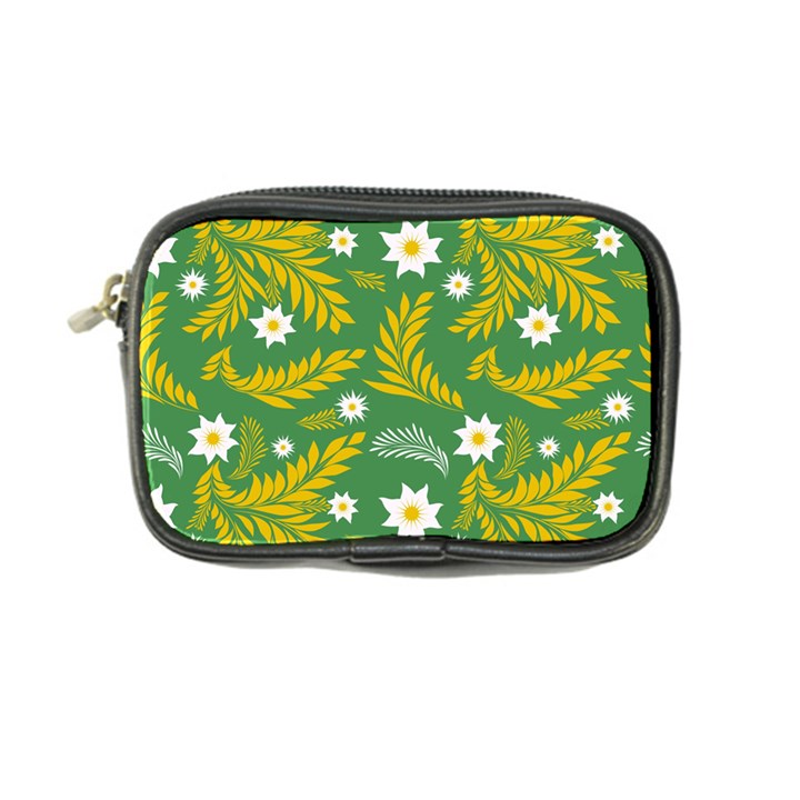 Folk flowers art pattern Floral abstract surface design  Seamless pattern Coin Purse