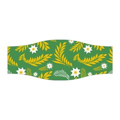 Folk Flowers Art Pattern Floral Abstract Surface Design  Seamless Pattern Stretchable Headband by Eskimos