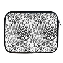 White And Black Modern Abstract Design Apple Ipad 2/3/4 Zipper Cases by dflcprintsclothing