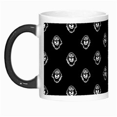 Funny Ghost Sketchy Drawing Pattern Morph Mugs by dflcprintsclothing