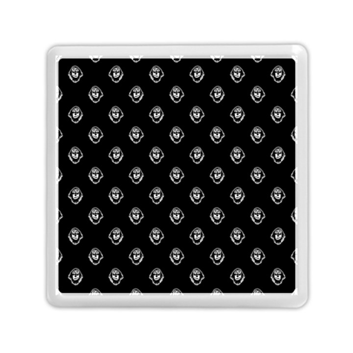 Funny Ghost Sketchy Drawing Pattern Memory Card Reader (Square)