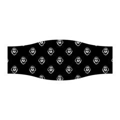 Funny Ghost Sketchy Drawing Pattern Stretchable Headband by dflcprintsclothing