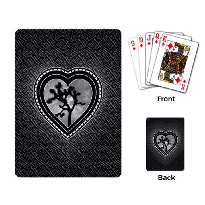 Joshua Tree Playing Cards Single Design