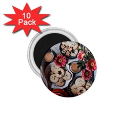 Cookies & Tea Tray  1 75  Magnets (10 Pack)  by Incredible