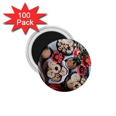 Cookies & Tea Tray  1 75  Magnets (100 Pack)  by Incredible