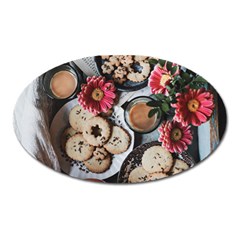 Cookies & Tea Tray  Oval Magnet by Incredible