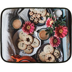 Cookies & Tea Tray  Fleece Blanket (mini)