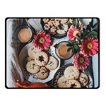 Cookies & tea tray  Fleece Blanket (Small) 50 x40  Blanket Front