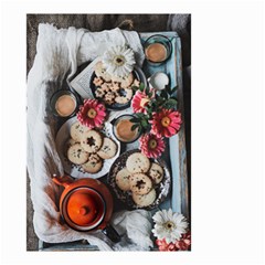 Cookies & Tea Tray  Small Garden Flag (two Sides) by Incredible