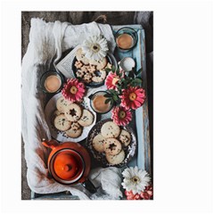 Cookies & Tea Tray  Large Garden Flag (two Sides) by Incredible