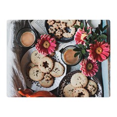 Cookies & Tea Tray  Double Sided Flano Blanket (mini)  by Incredible