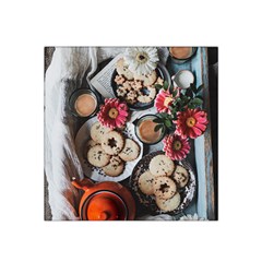 Cookies & Tea Tray  Satin Bandana Scarf by Incredible