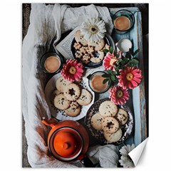 Cookies & Tea Tray  Canvas 12  X 16 