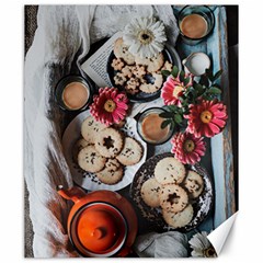 Cookies & Tea Tray  Canvas 20  X 24  by Incredible