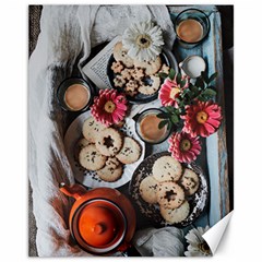 Cookies & Tea Tray  Canvas 11  X 14  by Incredible