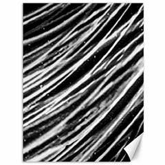 Galaxy Motion Black And White Print Canvas 36  X 48  by dflcprintsclothing