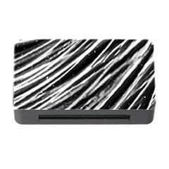 Galaxy Motion Black And White Print Memory Card Reader With Cf by dflcprintsclothing