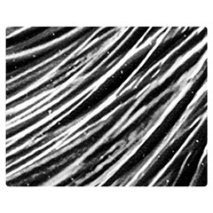 Galaxy Motion Black And White Print Double Sided Flano Blanket (medium)  by dflcprintsclothing