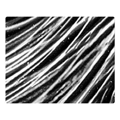 Galaxy Motion Black And White Print Double Sided Flano Blanket (large)  by dflcprintsclothing