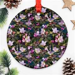 Apple Blossom  Ornament (round) by SychEva