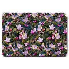 Apple Blossom  Large Doormat  by SychEva