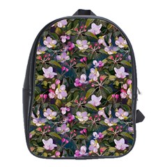 Apple Blossom  School Bag (large) by SychEva