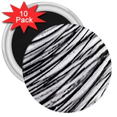 Galaxy Motion Black And White Print 2 3  Magnets (10 Pack)  by dflcprintsclothing