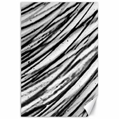 Galaxy Motion Black And White Print 2 Canvas 24  X 36  by dflcprintsclothing