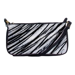 Galaxy Motion Black And White Print 2 Shoulder Clutch Bag by dflcprintsclothing