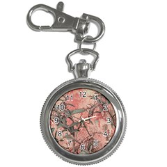 Botanic Grunge Motif Artwork Key Chain Watches by dflcprintsclothing