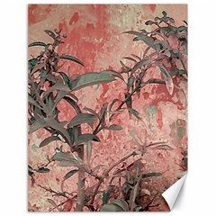 Botanic Grunge Motif Artwork Canvas 18  X 24  by dflcprintsclothing