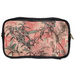 Botanic Grunge Motif Artwork Toiletries Bag (one Side) by dflcprintsclothing