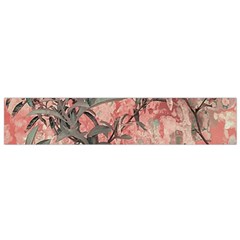 Botanic Grunge Motif Artwork Small Flano Scarf by dflcprintsclothing